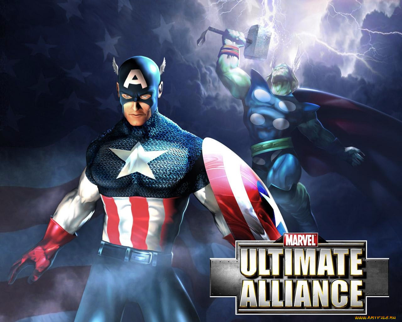 Обои Видео Игры Marvel: Ultimate Alliance, обои для рабочего стола,  фотографии видео, игры, marvel, ultimate, alliance Обои для рабочего стола,  скачать обои картинки заставки на рабочий стол.